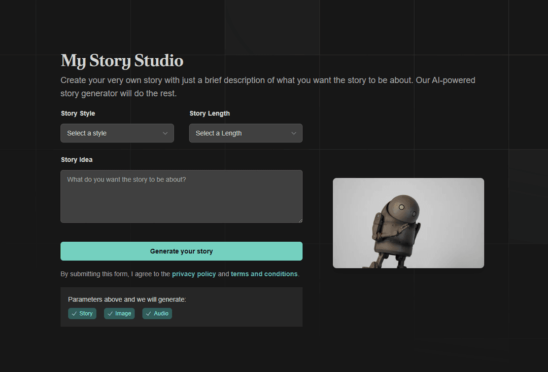 My Story Studio - Screenshot